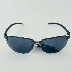 SG00660 Sport Sunglasses For Men 100% UVA-UVB Protection, Black Reflective